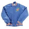 Florida gators youth blue satin varsity jacket 1