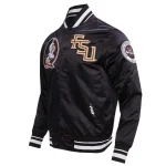 Florida State Seminoles Classic Satin Black Jacket