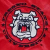 Fresno state university red satin varsity jacket 3