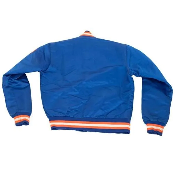 Gators florida bomber blue satin varsity jacket 1