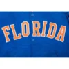 Gators florida bomber blue satin varsity jacket 4