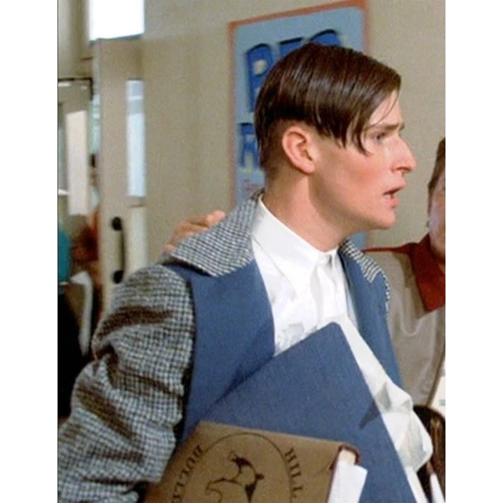 George mcfly lapel collar jacket