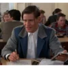 George mcfly navy gray jacket
