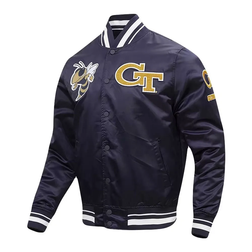Georgia tech yellow jackets classic varsity jacket