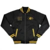 Grambling state tigers satin black varsity jacket