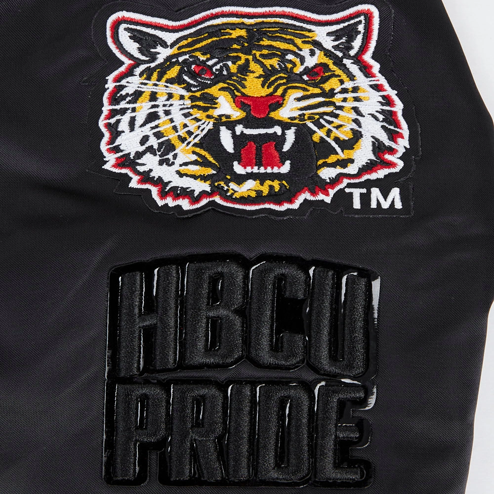 Grambling state tigers womens classic black satin patches