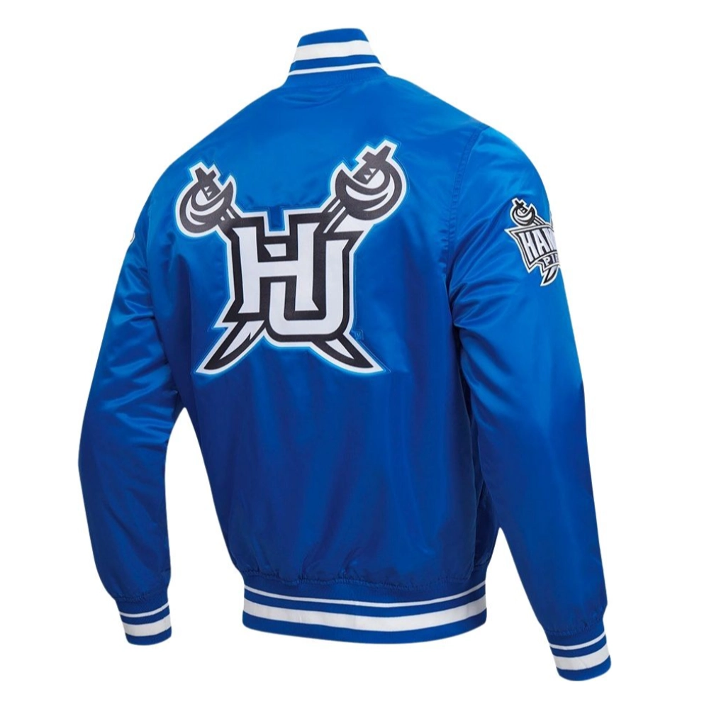 Hampton pirates classic satin blue jacket