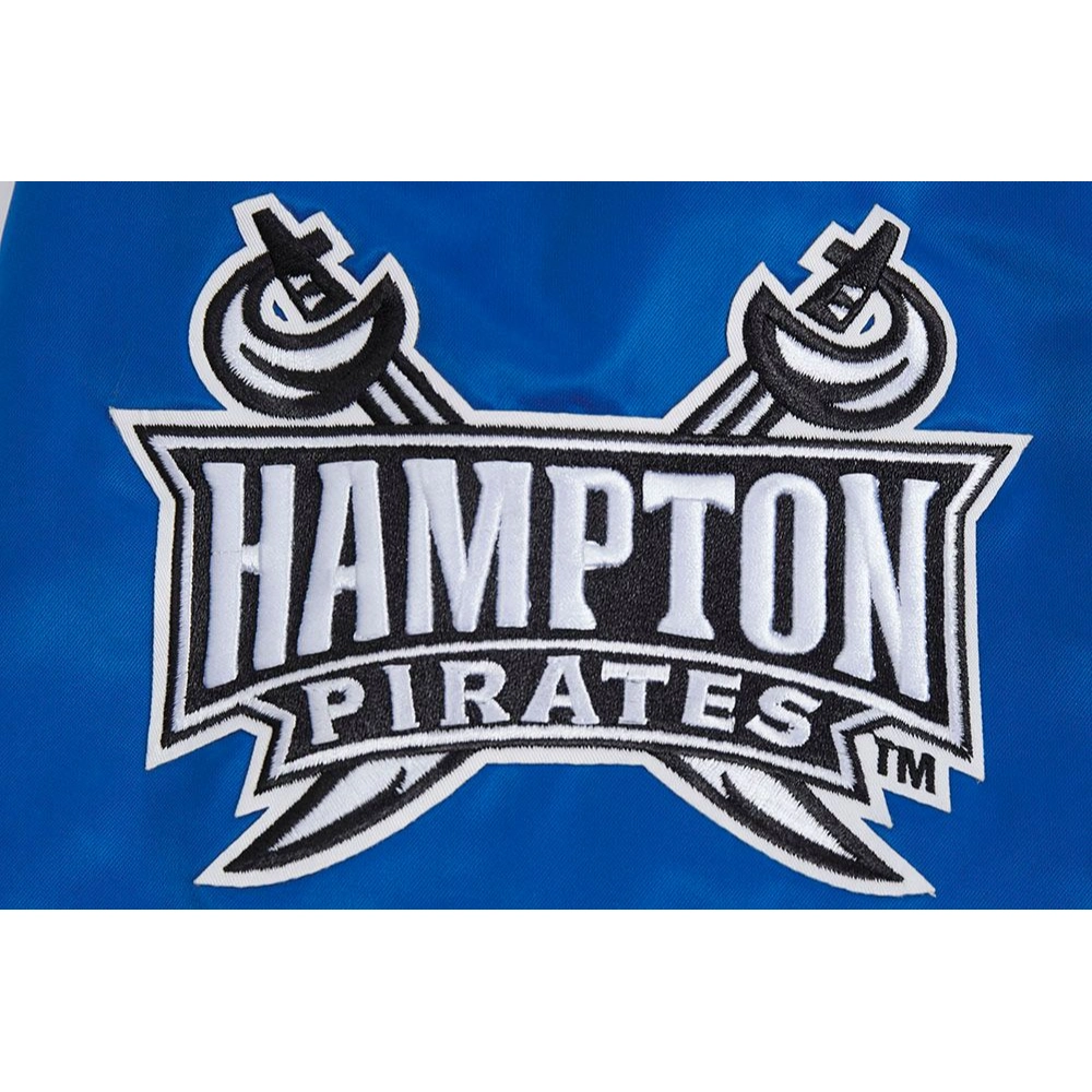 Hampton pirates classic satin varsity blue patches