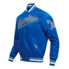 Hampton pirates classic varsity blue jacket