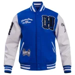 Hampton Pirates HBCU Vintage Wool/Leather Jacket