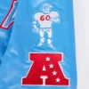 Houston oilers retro classic full snap satin patch logo