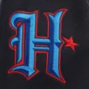 Houston texans retro classics wool leather patch