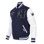 Howard Bison HBCU Vintage Wool/Leather Jacket