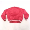 Indiana hoosiers 80s red satin varsity jacket