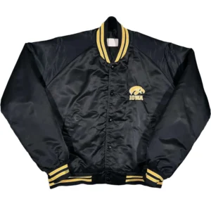 Indiana hoosiers 80s red white wool leather varsity jacket 2 1