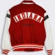 Indiana hoosiers 80s red white wool leather varsity jacket 2