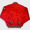 Indiana hoosiers 90s bomber red satin varsity jacket 1