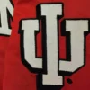Indiana hoosiers 90s bomber red satin varsity jacket