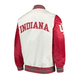 Indiana hoosiers the rookie satin varsity jacket 2