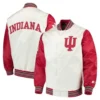 Indiana hoosiers the rookie satin varsity jacket 3