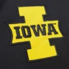 Iowa hawkeyes cooperstown full snap satin varsity jacket 1