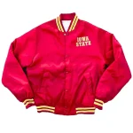 Iowa State Cyclones Vintage Red Satin Jacket