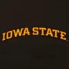 Iowa state cyclones two tone black white wool leather varsity jacket 1