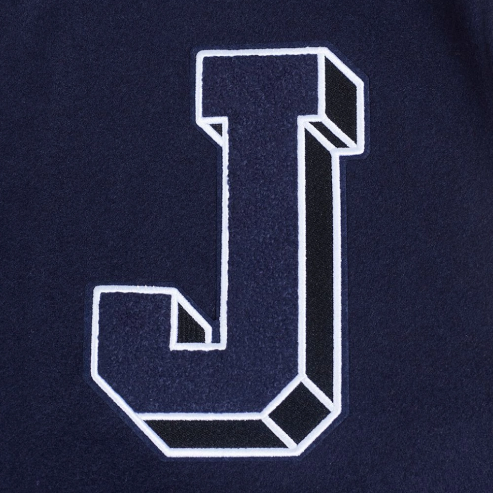 Jackson state tigers classic wool leather team patch