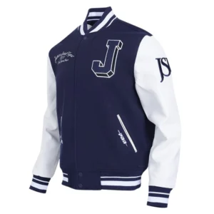 Jackson state tigers wool leather varsity jacket