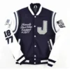 Jackson state university motto 20 navywhite wool leather varsity jacket 2