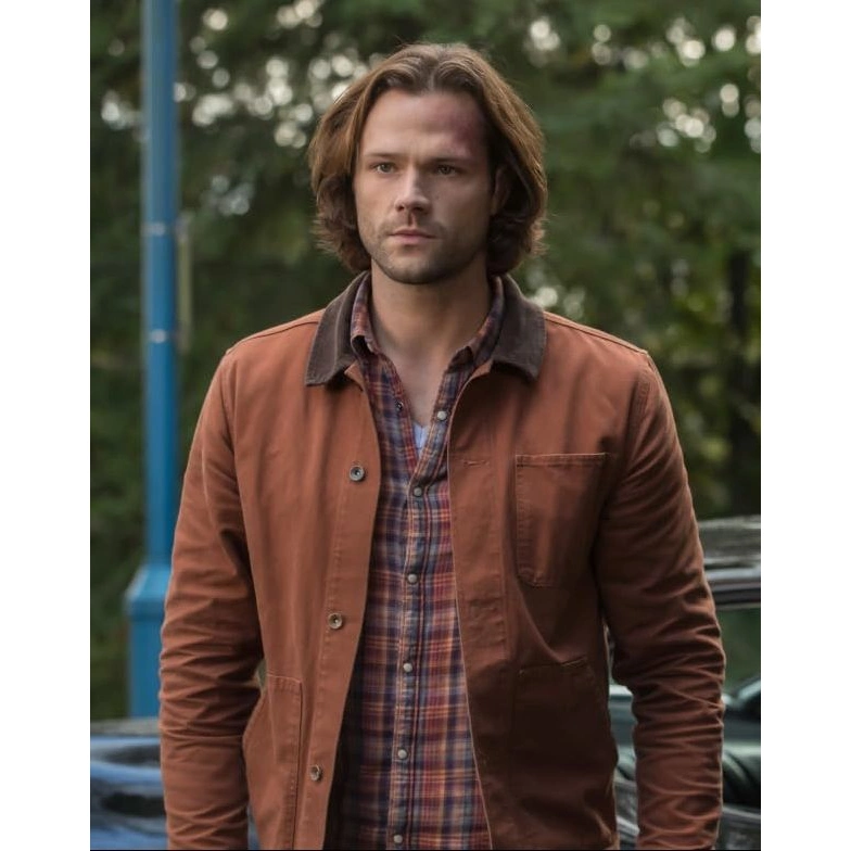 Jared padalecki supernatural brown jacket