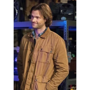 Jared padalecki supernatural tan jacket