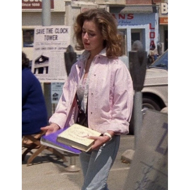Jennifer parker baby pink jacket