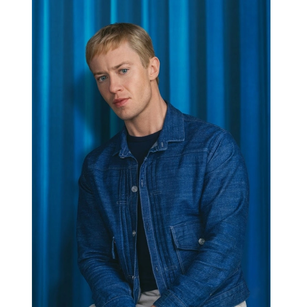 Johnny storm fantastic four blue jacket