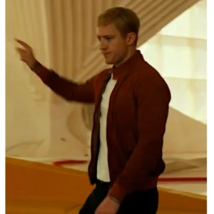 Johnny storm fantastic four brown bomber jacket
