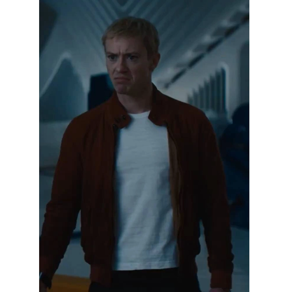 Johnny storm the fantastic four brown jacket