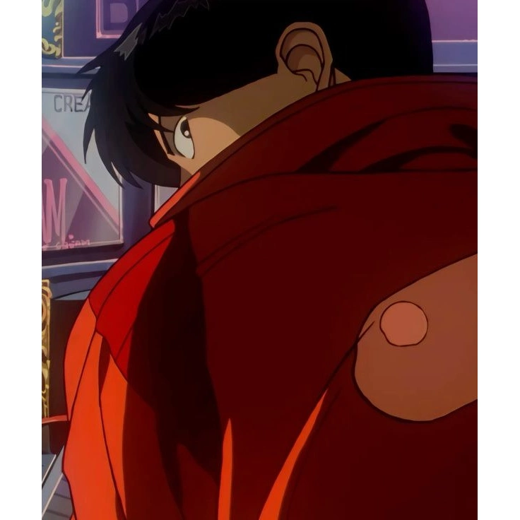 Kaneda akira red leather jacket
