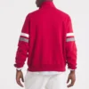 Kansas city chiefs full zip fleece red jacket 1