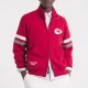 Kansas city chiefs full zip fleece red jacket