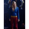 Kara kent smallville blue leather jacket