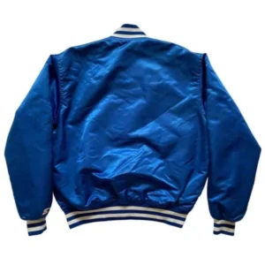 Kentucky wildcats 80s blue satin varsity jacket 1