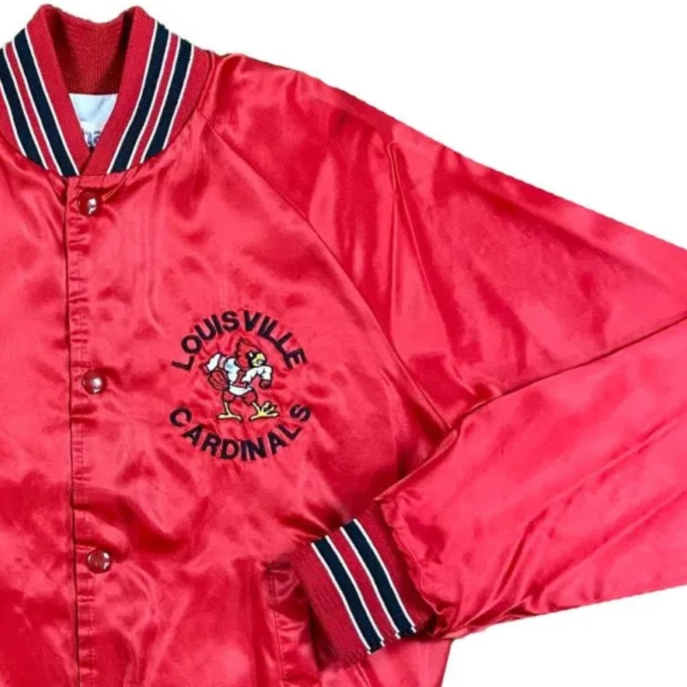 Kentucky wildcats 90s blue satin varsity jacket 3