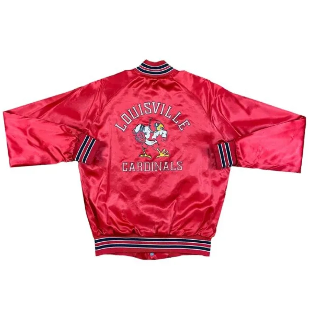Kentucky wildcats 90s blue satin varsity jacket 4