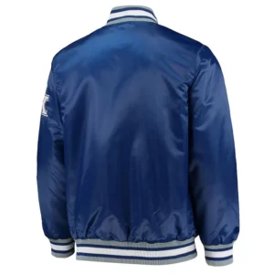 Kentucky wildcats o line blue satin varsity jacket 2