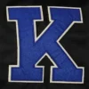Kentucky wildcats windbreaker black satin varsity jacket 1