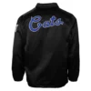 Kentucky wildcats windbreaker black satin varsity jacket 3