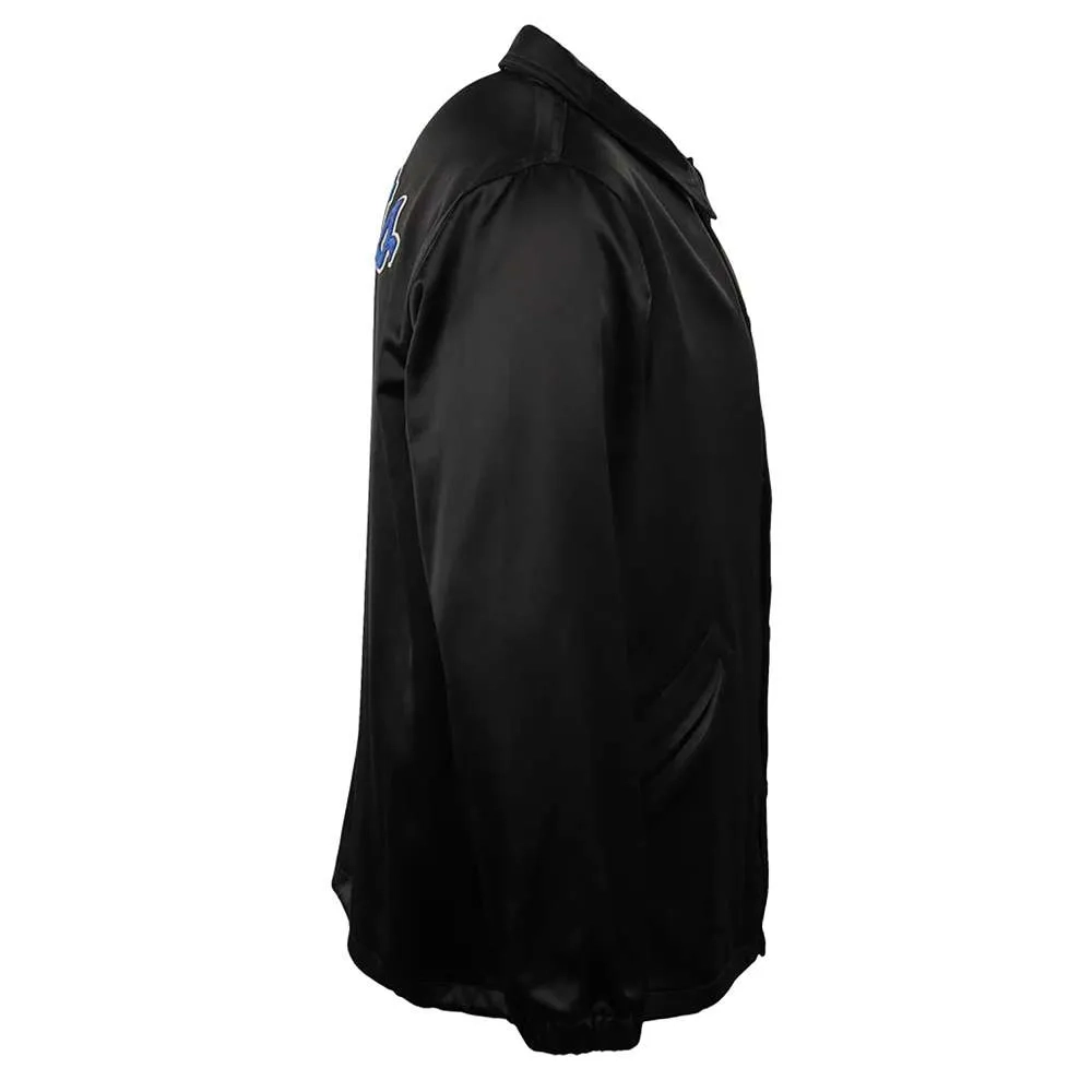 Kentucky wildcats windbreaker black satin varsity jacket 4