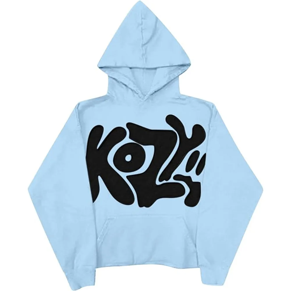 Kozy light blue hoodie