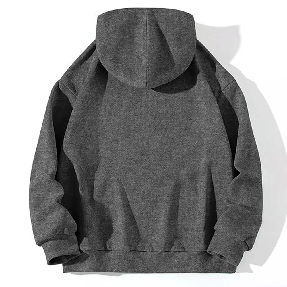 Kozy y2k dark grey hoodie