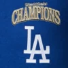La dodgers mens world series 2025 chest logo